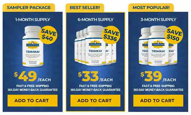 TrimKai Price Packages